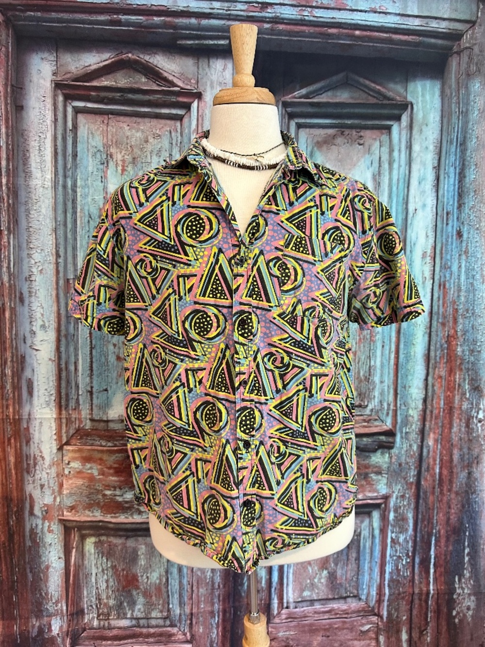 Massive 80's y2K Vintage Hawaiian Shirt Size large